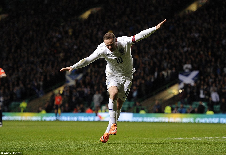 وین رونی|اسکاتلند 1 - 3 انگلستان /  دیدار دوستانه