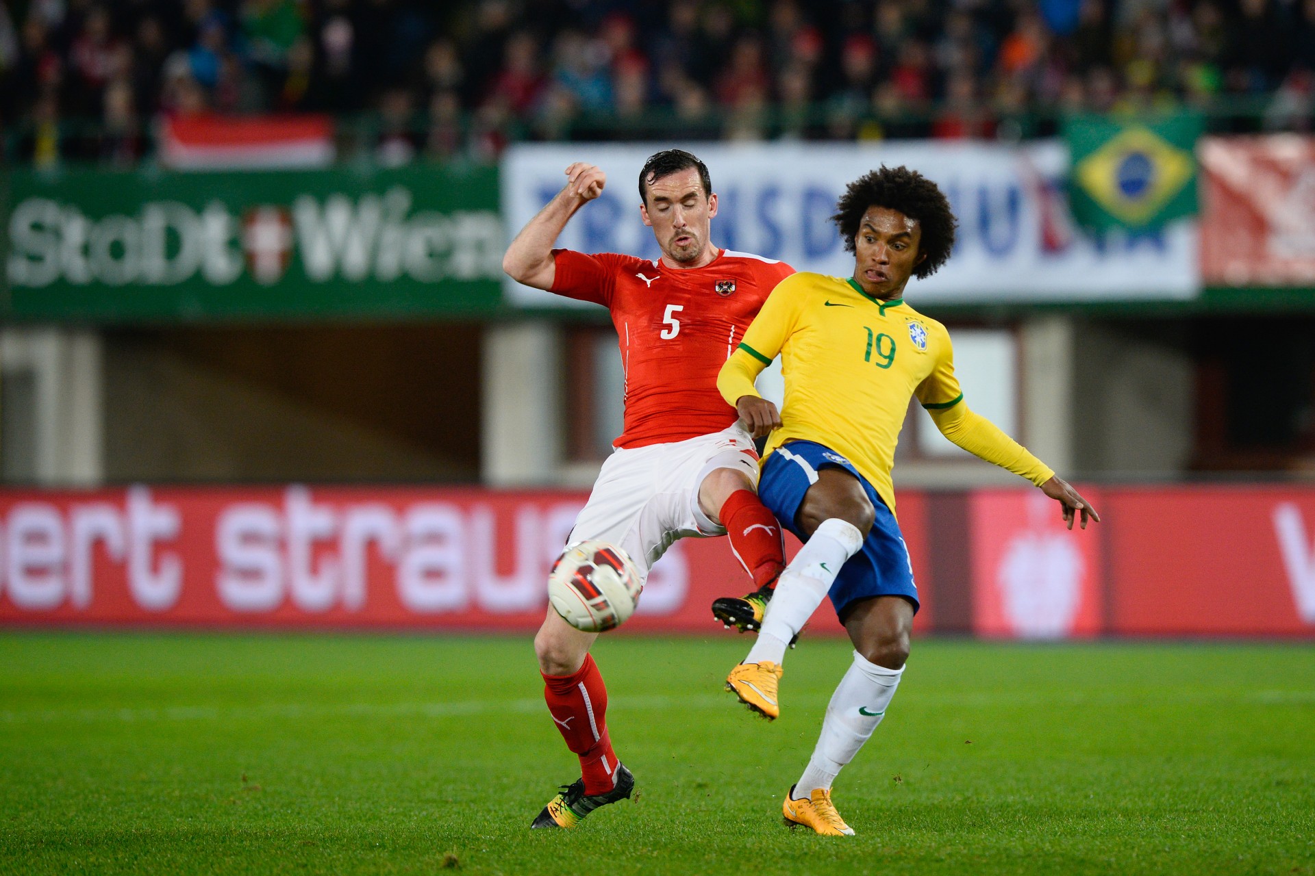 ویلیان|اتریش 1 - 2 برزیل/ دیدار دوستانه