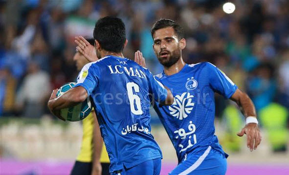 امید ابراهیمی|استقلال تهران 3 - 3 راه آهن / لیگ برتر