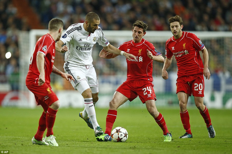 کریم بنزما|رئال مادرید 1 - 0 لیورپول / لیگ قهرمانان