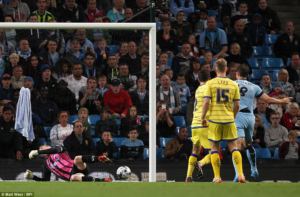 فرانک  لمپارد|منچسترسیتی 7-0 شفیلد ونزدی  / جام اتحادیه