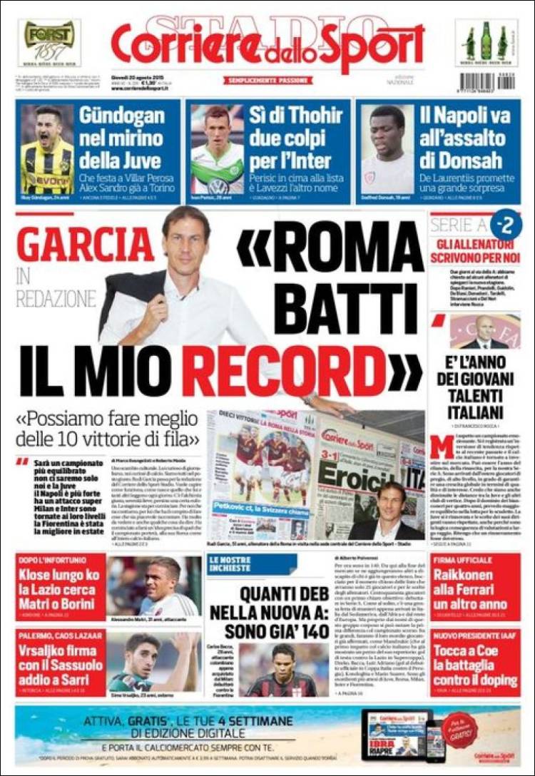 کوریه‌ره دلو اسپورت