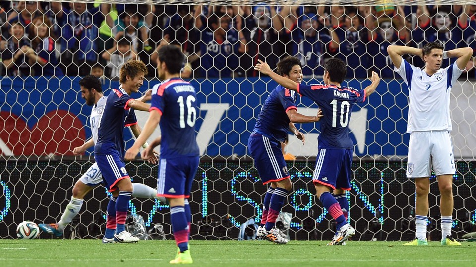 ژاپن|ژاپن ۱ - قبرس ۰