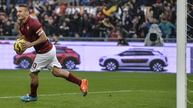 فرانچسکو توتی|رم 2 - 2 لاتزیو /  سری آ