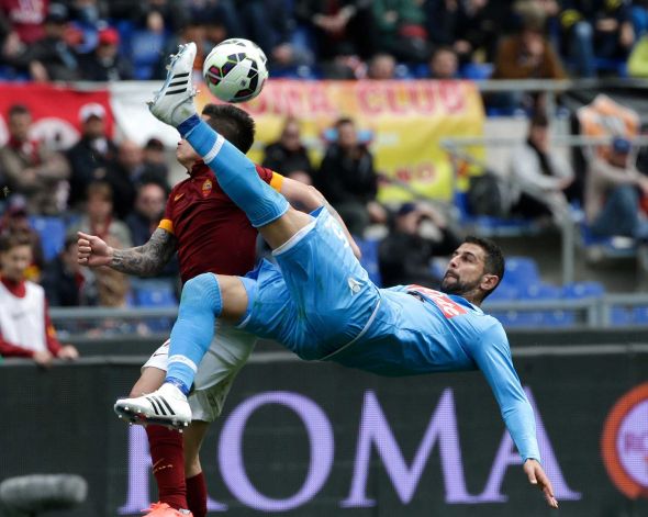 تقابل دو بازیکن|رم 1 - 0 ناپولی / سری آ