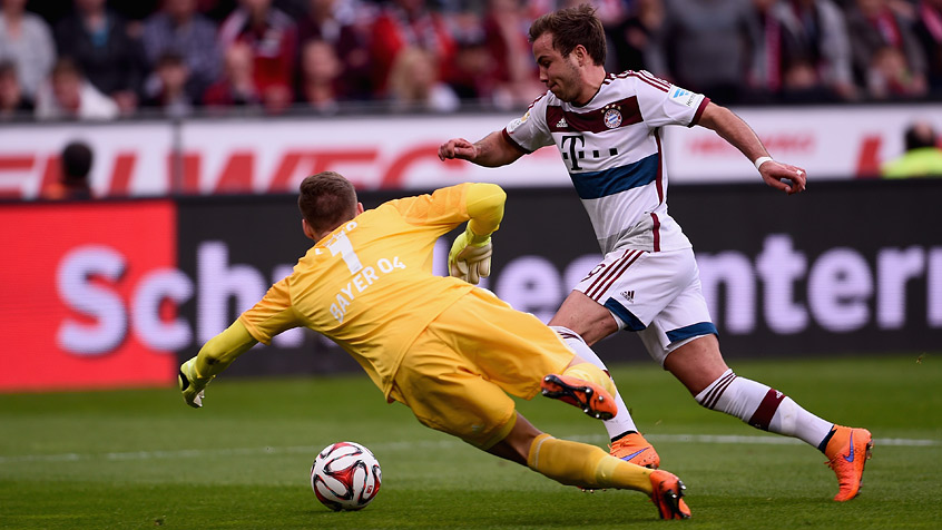 ماریو گوتزه|باير لوركوزن 2 - 0 بایرن مونیخ / بوندسلیگا