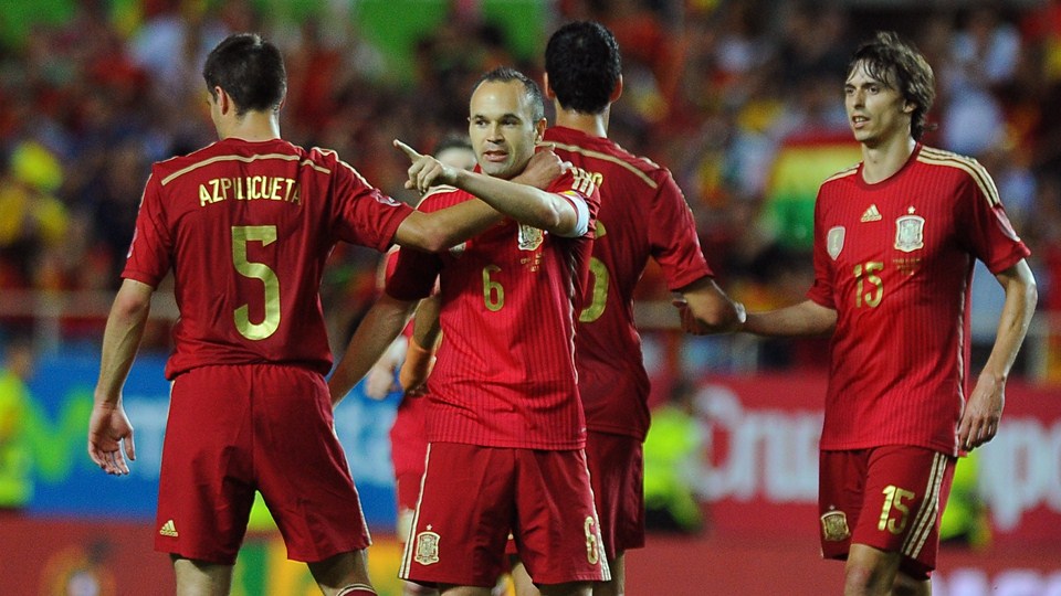 آندرس اینیستا|اسپانیا 2-0 بولیوی