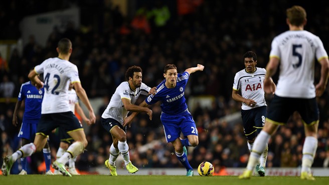 نمانیا ماتیچ|تاتنهام 5 - 3 چلسی / لیگ جزیره