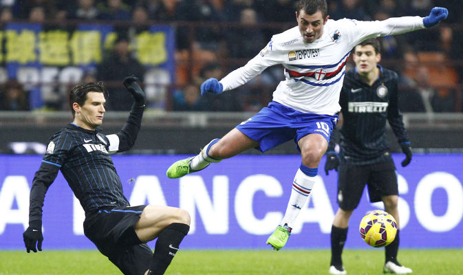 تقابل دو بازیکن|اینترمیلان 2 - 0 سامپدوریا / جام حذفی ایتالیا