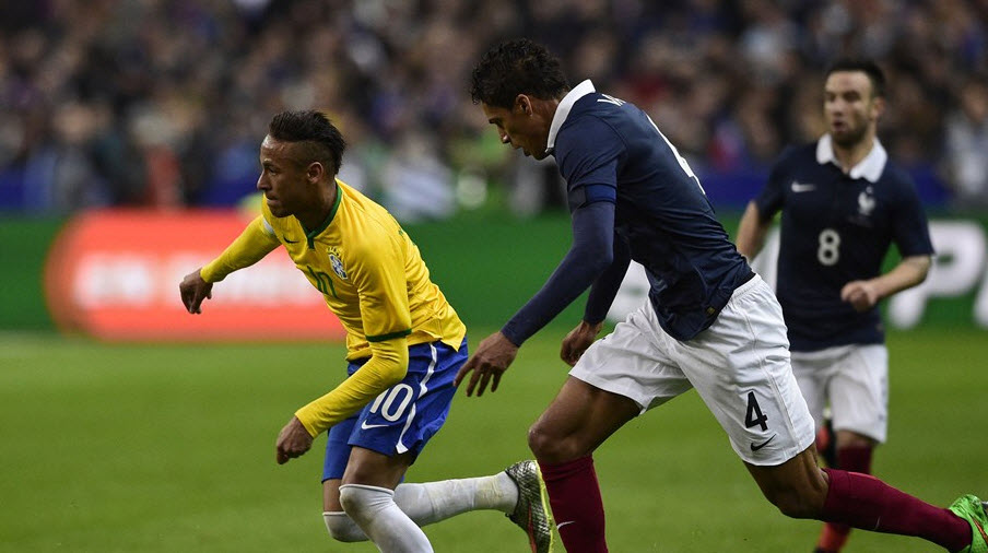 نیمار|فرانسه 1 - 3 برزیل / دیدار دوستانه
