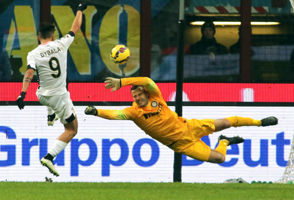 سمير هاندانوویچ|اینترمیلان 3 - 0 پالرمو /  سری آ