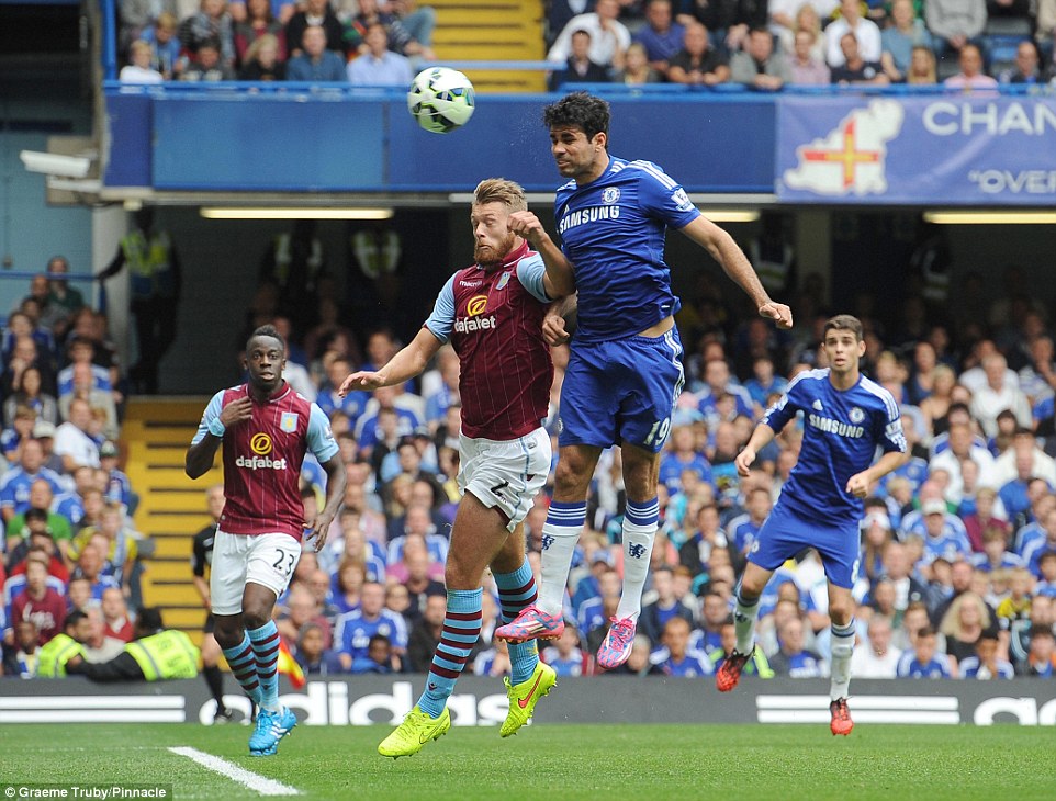 دیگو کاستا|چلسی 3-0 استون ویلا / لیگ جزیره