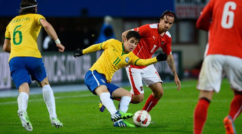 اوسکار|اتریش 1 - 2 برزیل/ دیدار دوستانه