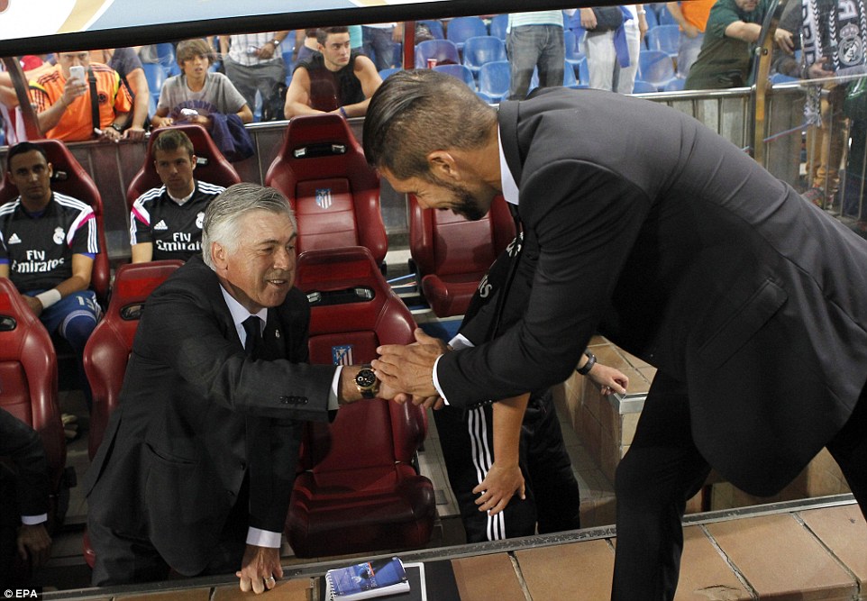 کارلو آنچلوتی - سیمونه|اتلتیکو مادرید 1-0 رئال مادرید / سوپرکاپ اسپانیا