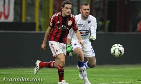 جياكومو بوناونتورا|میلان 1 - 1 سامپدوریا / سری آ