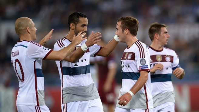 ماریو گوتزه|رم 1 - 7 بایرن مونیخ / لیگ قهرمانان