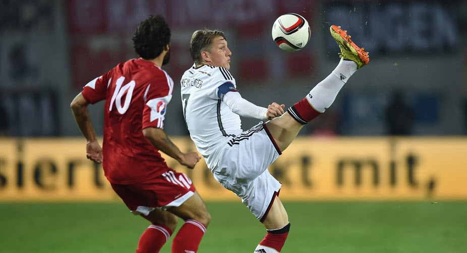 باشتین شواینشتایگر|گرجستان 0 - 2 آلمان / یورو 2016