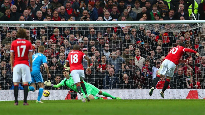 وین رونی|منچستر یونایتد 2 - 0 ساندرلند / لیگ جزیره