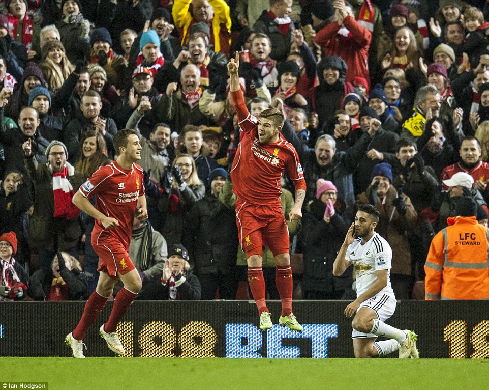 آلبرتو مورنو|لیورپول 4 - 1 سوانسی / لیگ جزیره