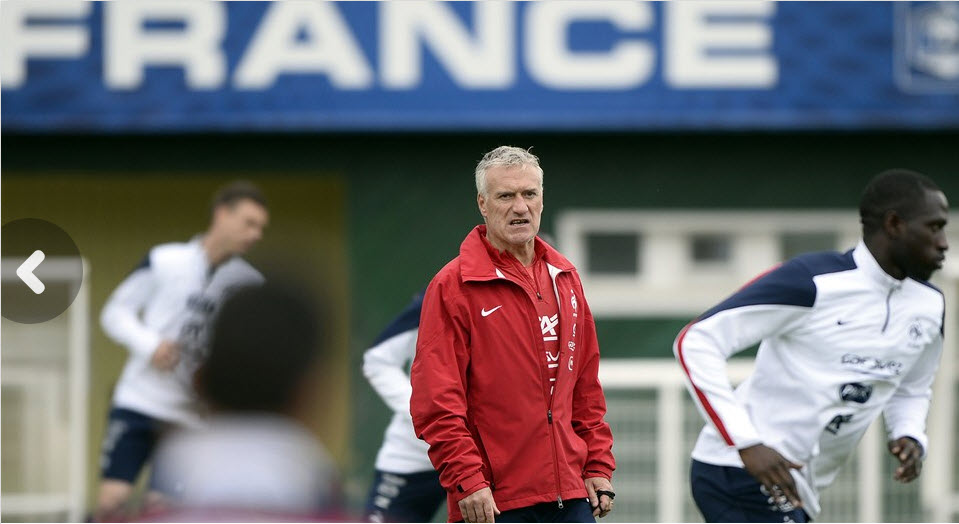 دیدیه دشامپ|تمرین تیم ملی فرانسه