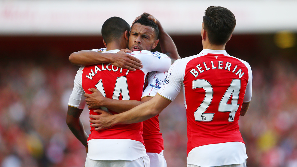 تئو ولكات|آرسنال 2 - 0 استوک سیتی / لیگ جزیره