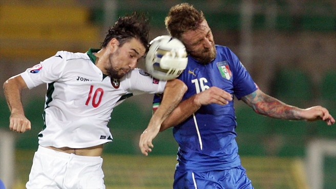 دانیله د روسی|ایتالیا 1 - 0 بلغارستان / مقدماتی یورو 2016