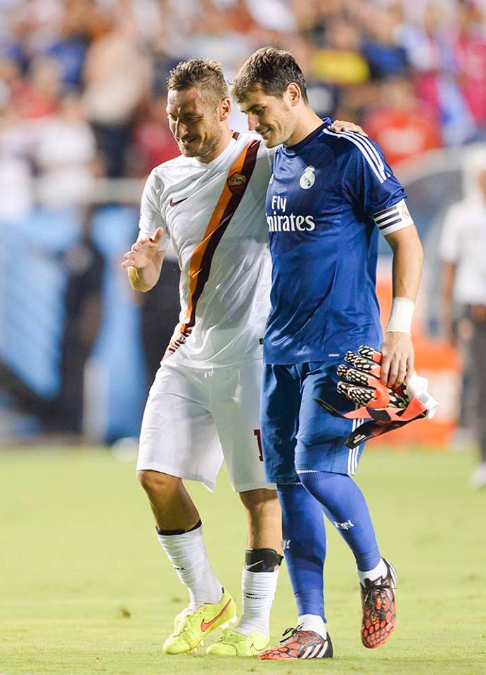 ایکر کاسیاس - فرانچسکو توتی|آاس رم ۱-۰ رئال مادرید/ گینس کاپ