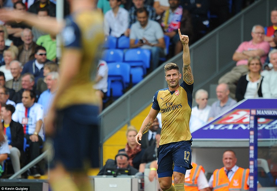 اليوير ژیرود|کریستال پالاس 1 - 2 آرسنال / لیگ جزیره