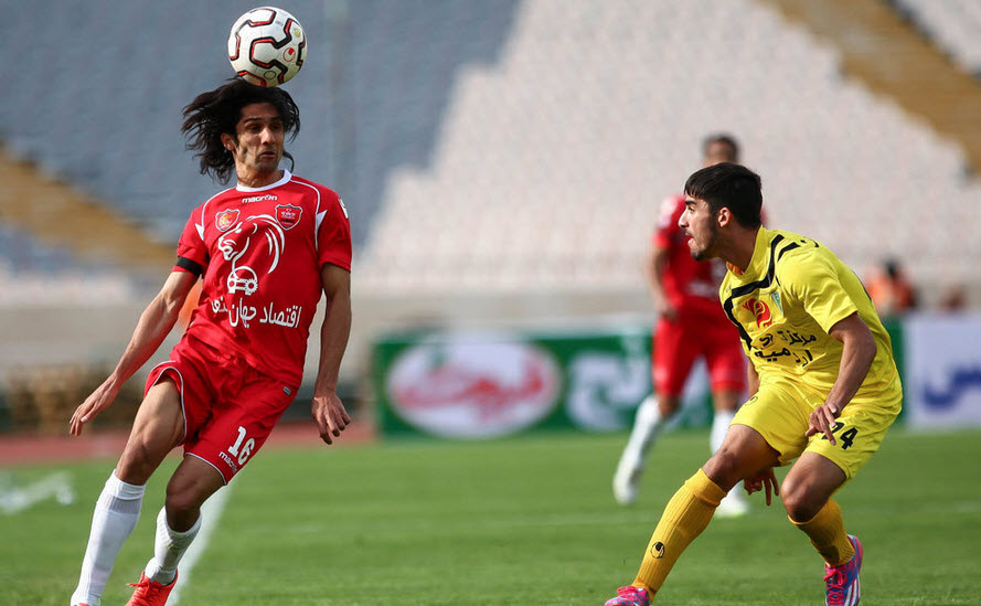 ایمان رزاقی|پرسپولیس تهران 2 - 2 راه آهن / لیگ برتر