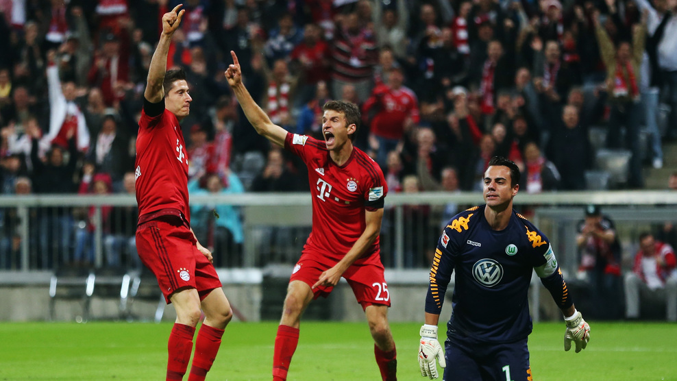 رابرت لواندوفسکی|بایرن مونیخ 5 - 1 وولفسبورگ / بوندسلیگا