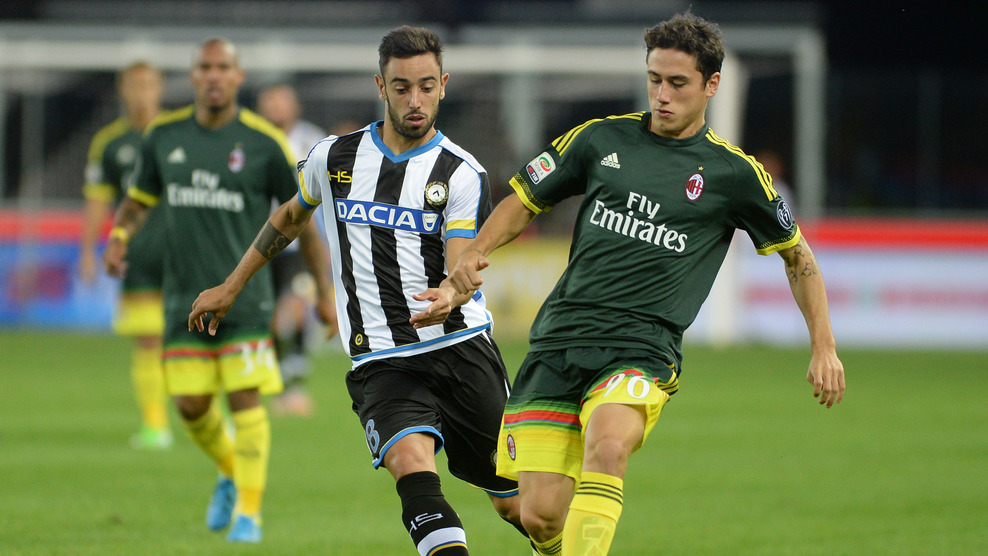 داویده کالابریا|اودینزه 2 - 3 میلان / سری آ