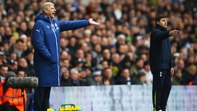 آرسن ونگر|تاتنهام 2 - 1 آرسنال / لیگ جزیره