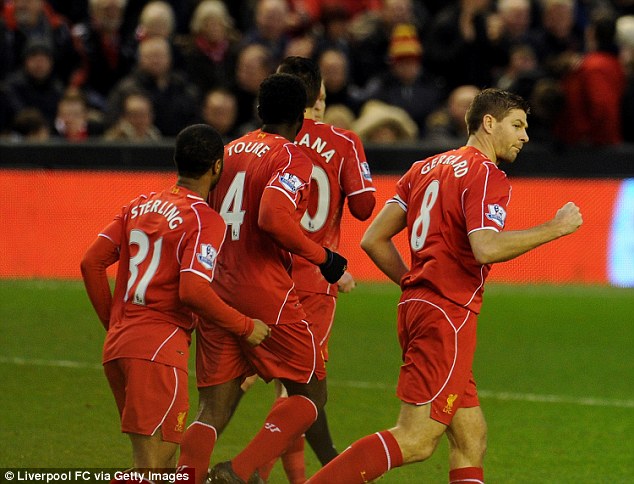 استیون جرارد|لیورپول 2 - 2 لیستر سیتی / لیگ جزیره