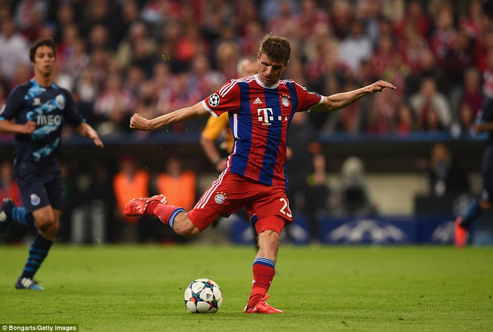 توماس مولر|بایرن مونیخ 6 - 1 پورتو / لیگ قهرمانان اروپا