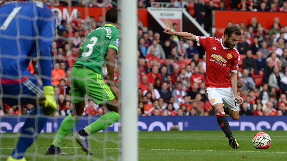 خوان ماتا|منچستر یونایتد 3 - 0 ساندرلند / لیگ جزیره