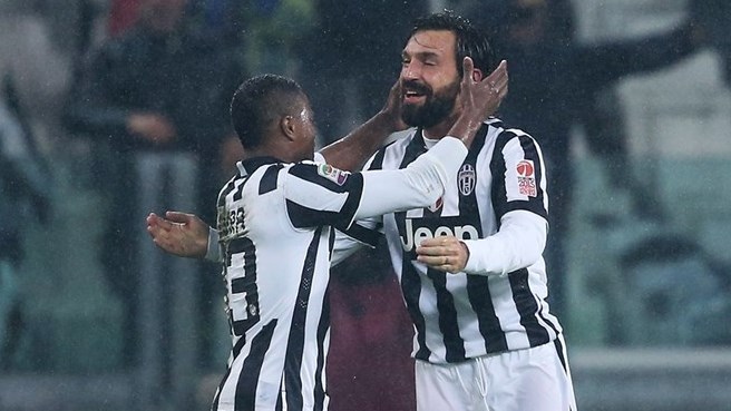 آندره آ پیرلو|یوونتوس 2 - 1 تورینو / سری آ