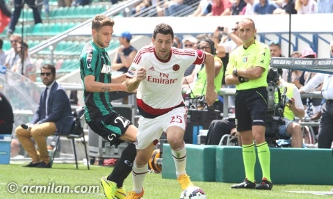 مارکو فن خینکِل|ساسوئولو 3 - 2 میلان / سری آ