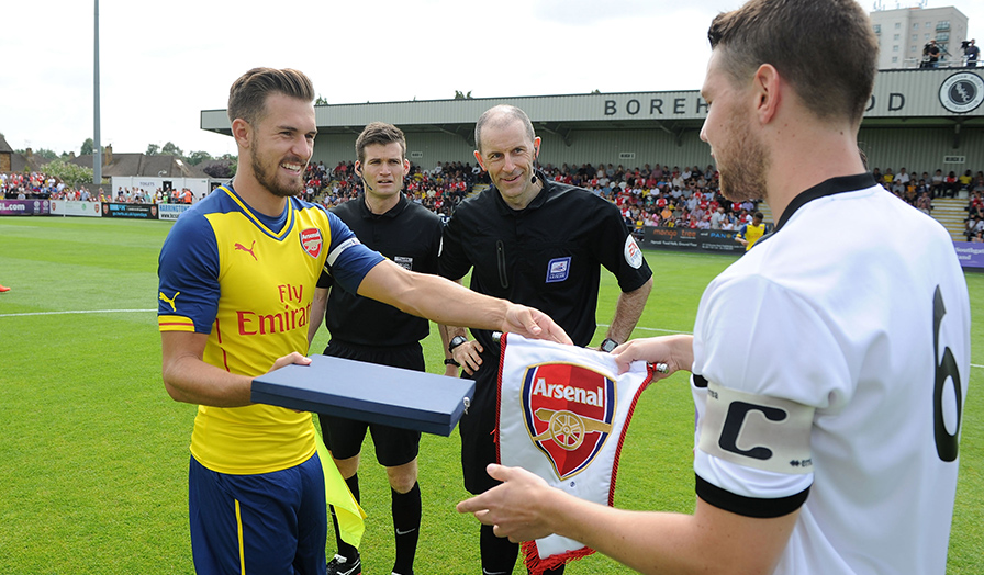 آرسنال|بورهام وود انگلیس 0-2 آرسنال /  دیدار دوستانه