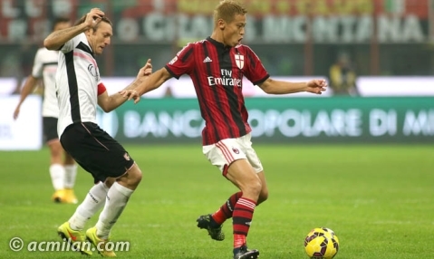 كيسوکه هوندا|میلان 0 - 2 پالرمو / سری آ