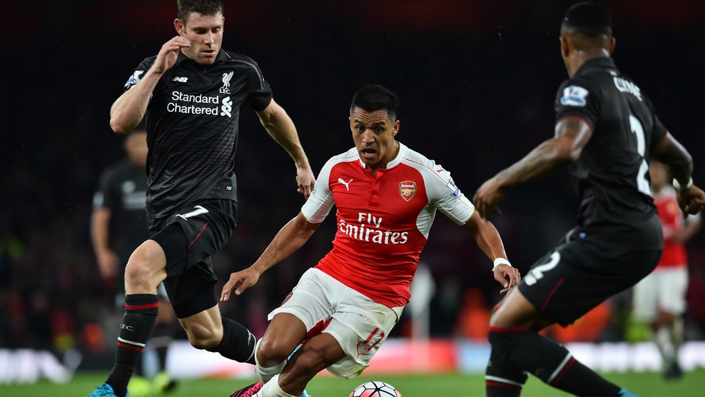 الکسیس سانچز|آرسنال 0 - 0 لیورپول / لیگ جزیره