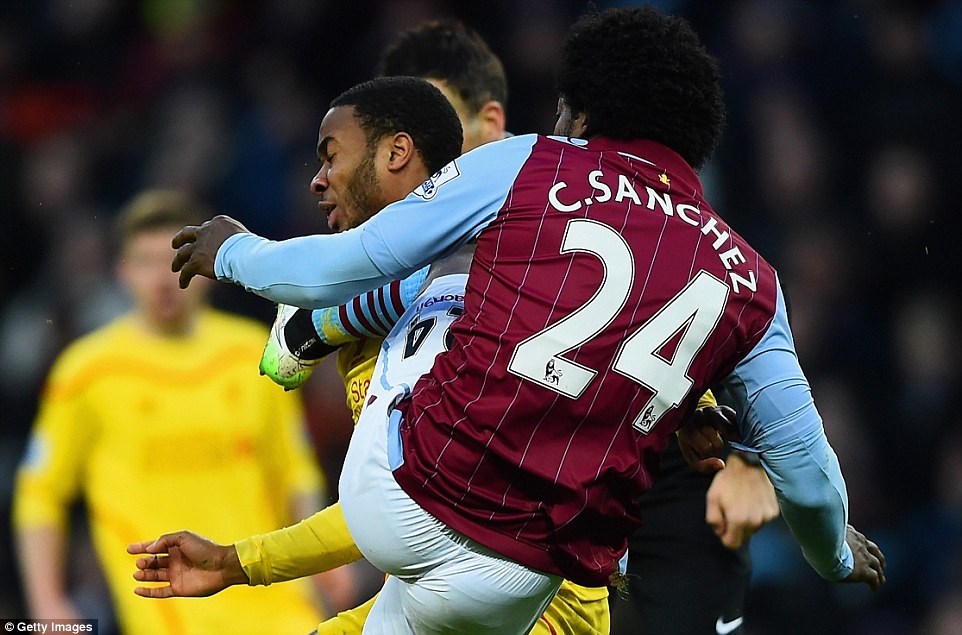 رحيم استرلینگ|آستون ویلا 0 - 2 لیورپول / لیگ جزیره