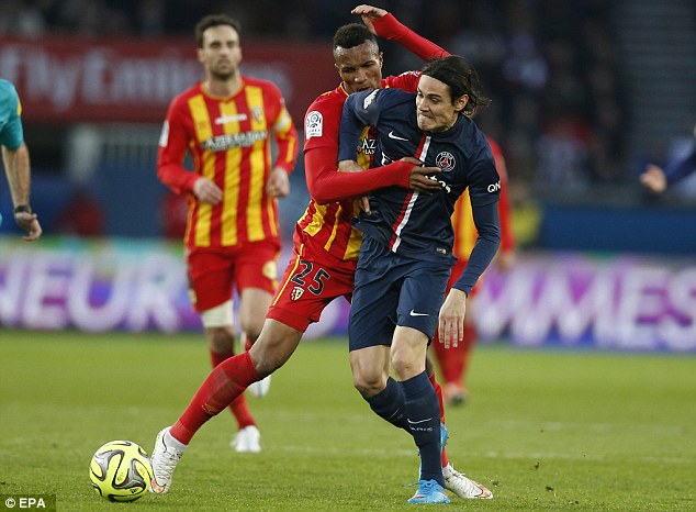 ادینسون کاوانی|پاریس سن ژرمن 4 - 1 لنز / لوشامپیونه