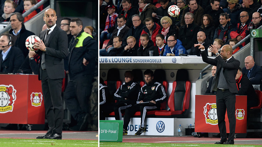 جوزپه گوآردیولا|باير لوركوزن 0 (3) - (5) 0 بایرن مونیخ / جام حذفی