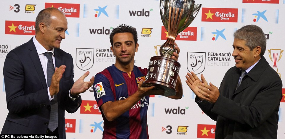 ژاوی هرناندز|بارسلونا 1-1 اسپانیول / سوپرکاپ کاتالونیا