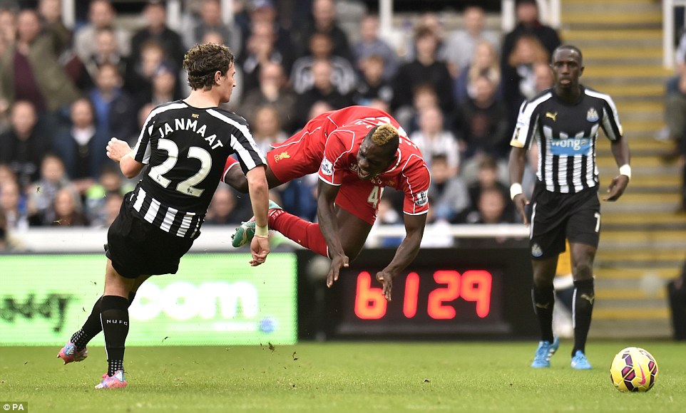 ماریو بالوتلی|نیوکاسل 1 - 0 لیورپول / لیگ جزیره
