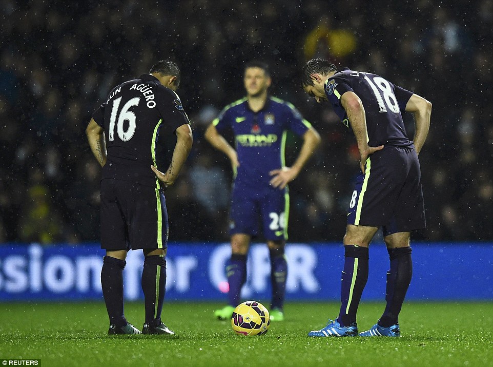 سرخیو آگرو|کوئینز پارک رنجرز 2 - 2 منچستر سیتی / لیگ برتر