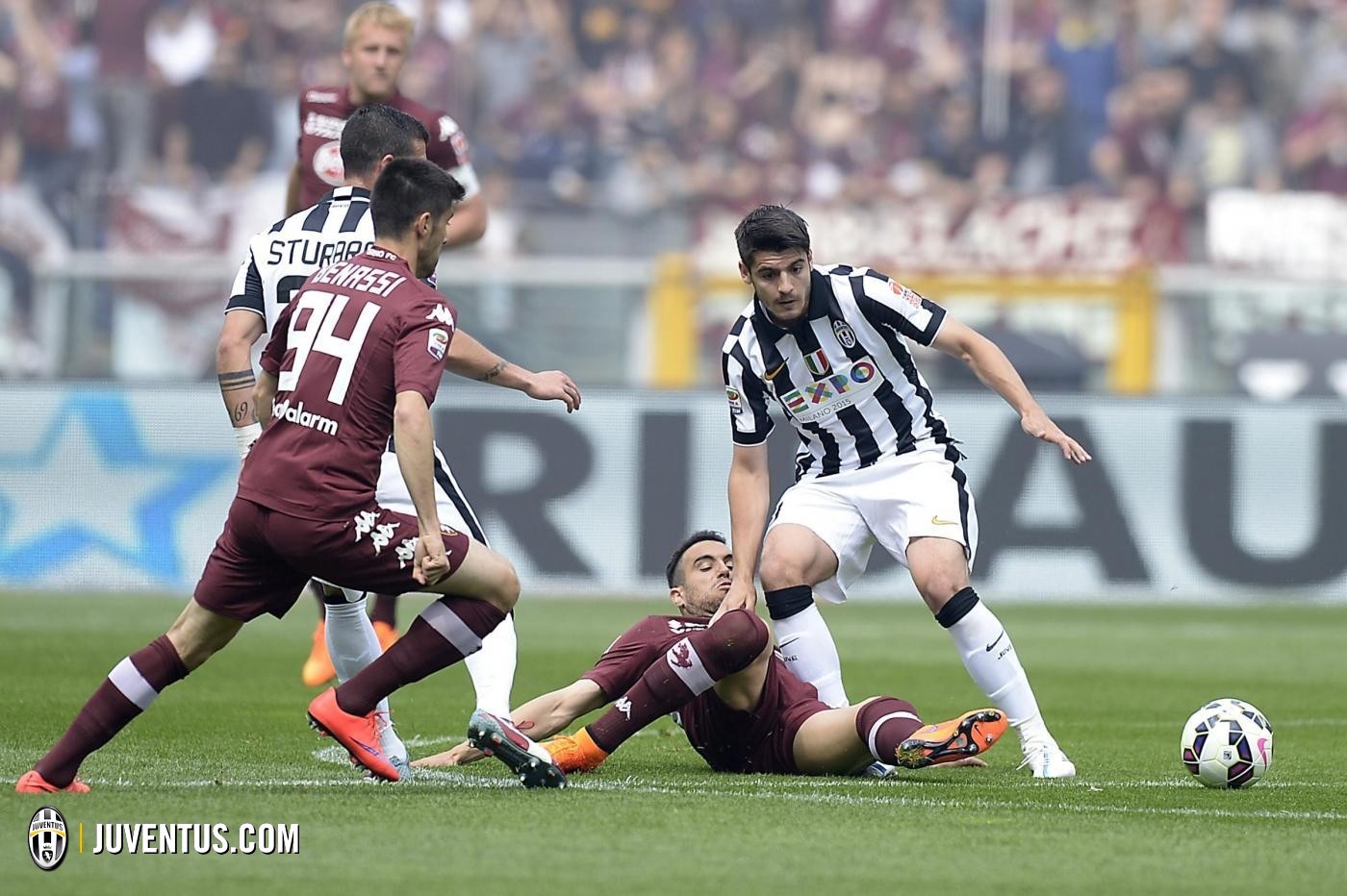 آلوارو موراتا|تورینو 2 - 1 یوونتوس / سری آ