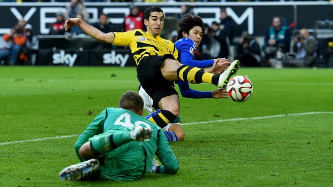 هنريخ مخیتاریان|بوروسيا دورتموند 3 - 0 شالکه / بوندسلیگا