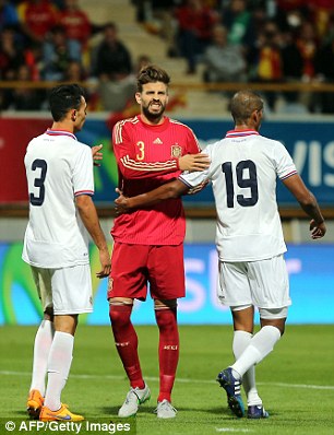 جرارد پیکه|اسپانیا 2 - 1 کاستاریکا / دیدار دوستانه