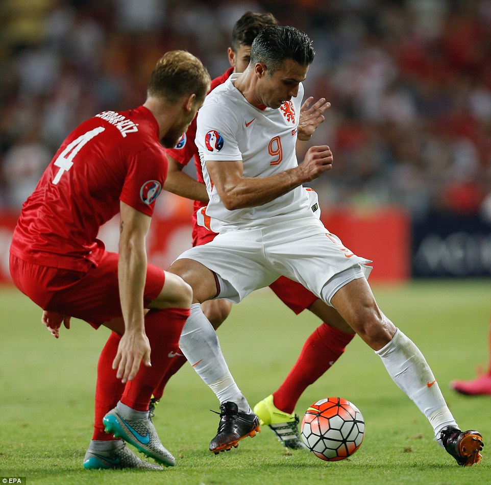 رابین فن پرسی|ترکیه 3 - 0 هلند / مقدماتی یورو 2016